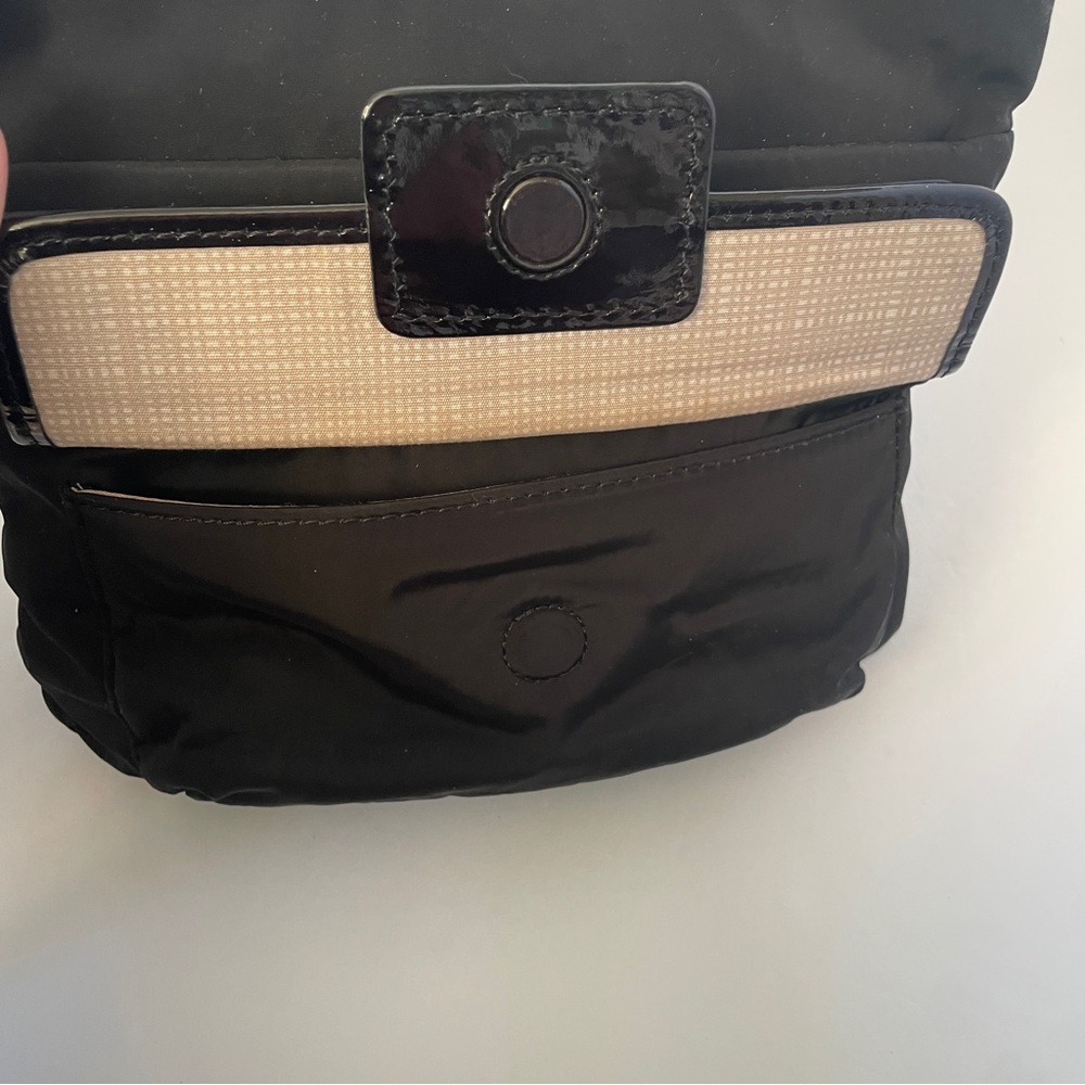 Brighton Black Crossbody Bag with Silver Accents - Picture 2 of 11